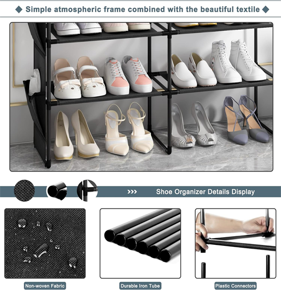 shoe rack without cover